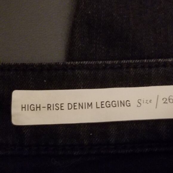 PILCRO THE LETTERPRESS 26 Jeans Skinny High-Rise Legging Ankle Zip Moto Edgy - Picture 9 of 12